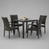 Outdoor Wicker Dining Set