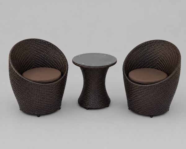 Outdoor Patio Wicker Bistro Set