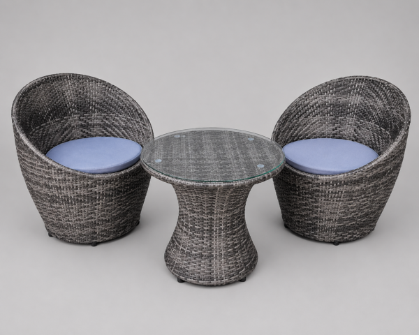 Wicker Patio Lounge Set