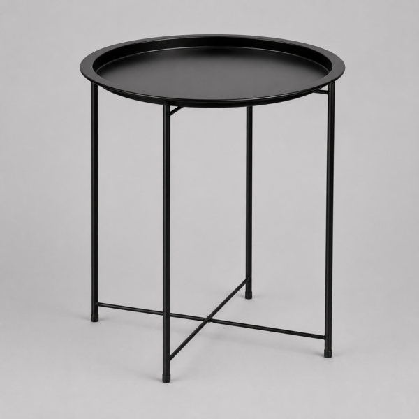 Round Metal Side Table