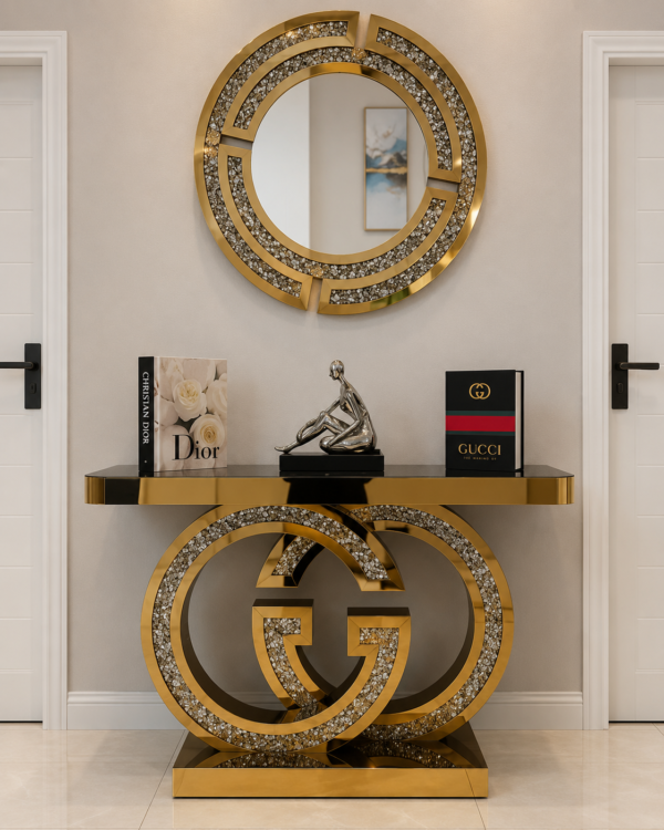ChatGPT Image Jul 12, 2026, 11_49_41 AM Luxury Gold Console Table with Mirror