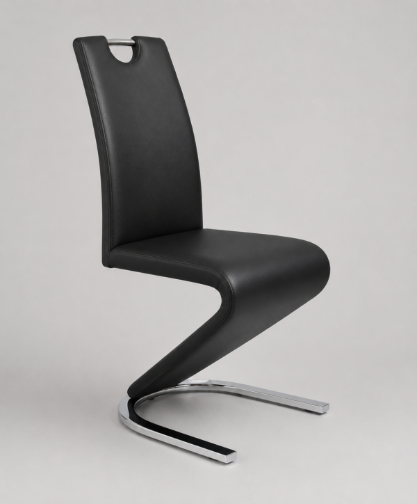 Modern Z-Shaped Dining Chair