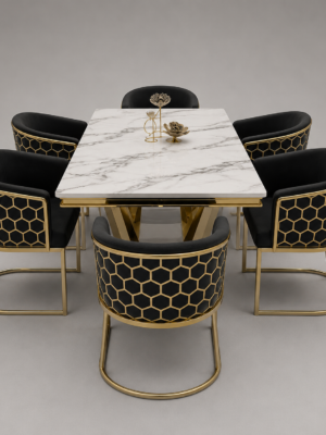 Luxury Marble Dining Set