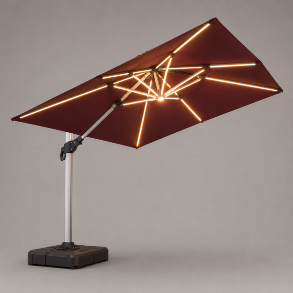 LED Outdoor Patio Umbrella