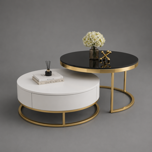 Luxury Nesting Coffee Table Set