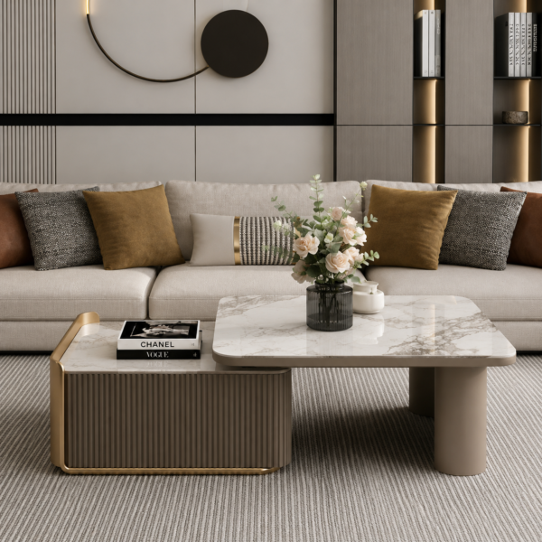 Modern Marble Coffee Table