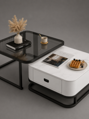 ChatGPT Image Jul 20, 2026, 10_45_40 AM Modern Dual Coffee Table Set