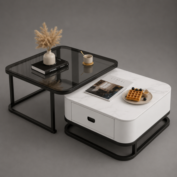 ChatGPT Image Jul 20, 2026, 10_45_40 AM Modern Dual Coffee Table Set