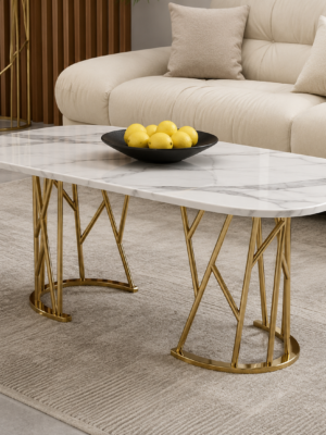 Modern Marble Coffee Table