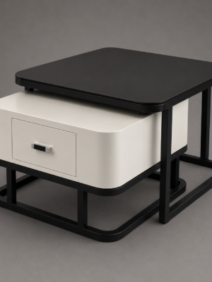 Modern Square Side Table