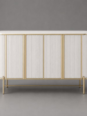 Modern White Sideboard Cabinet