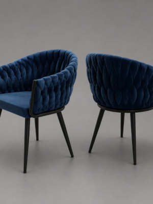Velvet Accent Chair