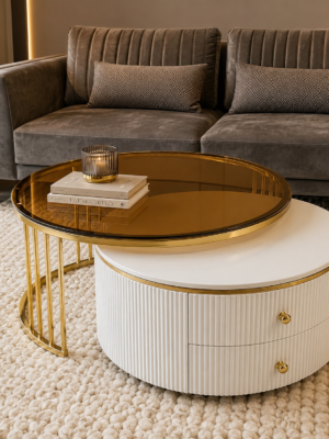 Modern Round Coffee Table