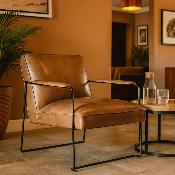 ch 8 Howard Leather Chair