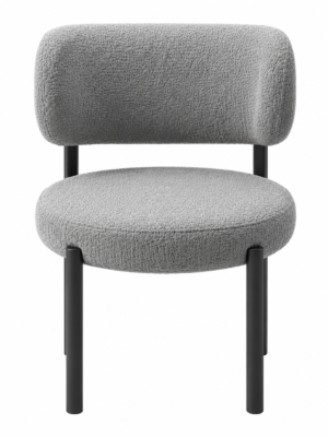 chair 2 Nivah Boucle dining chair set of 2
