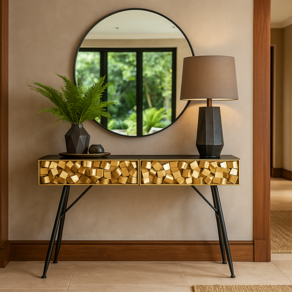 Genesis Metal Doors Console