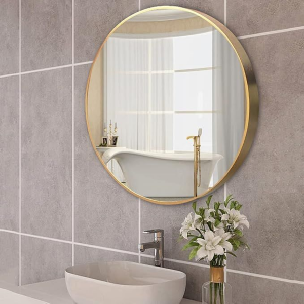 Round Orbit Wall Mirror