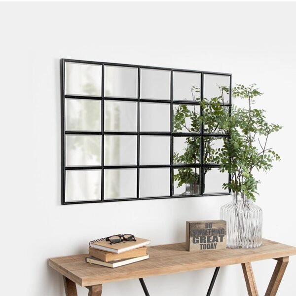 mir 19 Luxe Black Window Mirror