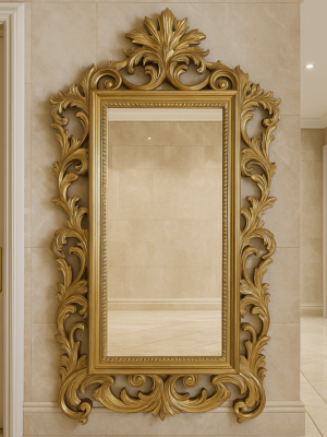 Vintage Beveled Wall Mirror