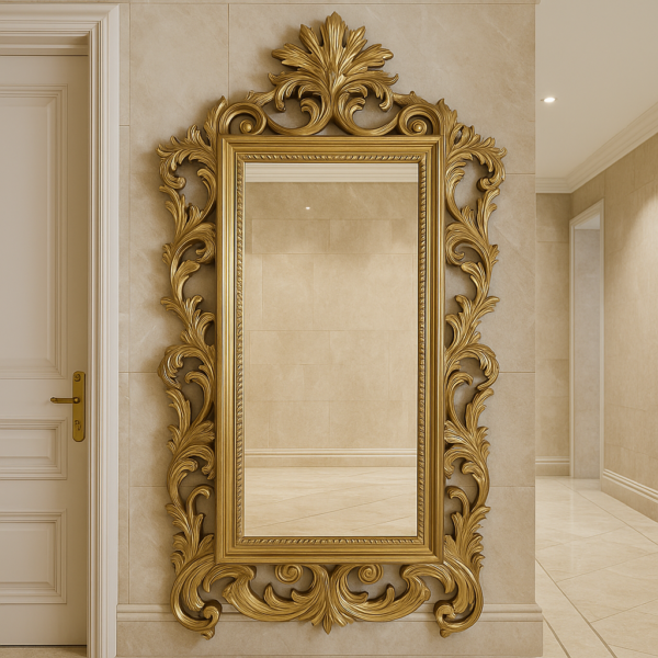Vintage Beveled Wall Mirror