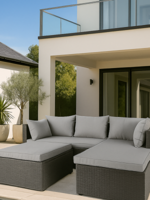 out 4 3 Piece Milan Outdoor Rattan Patio set
