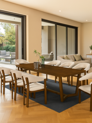 Terrawood Arch 8 seater dining set
