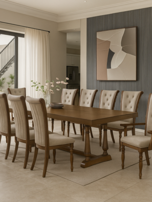 Banquet 10 seater Modern dining set
