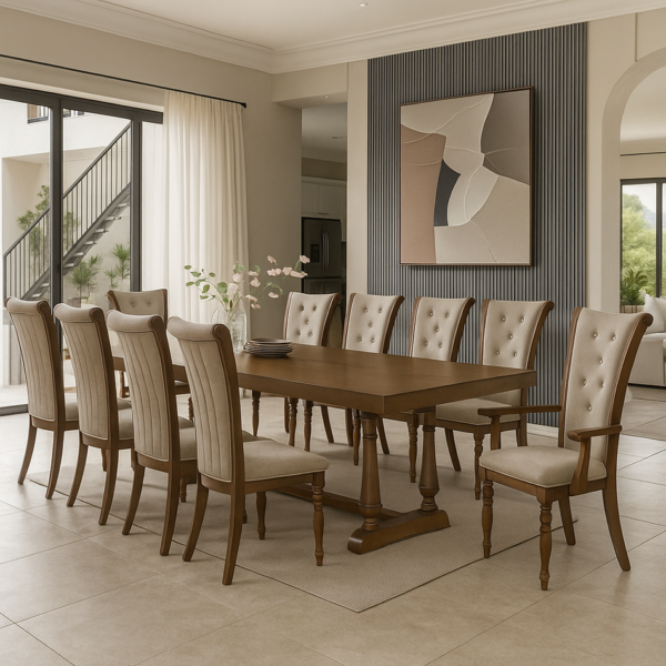 Banquet 10 seater Modern dining set
