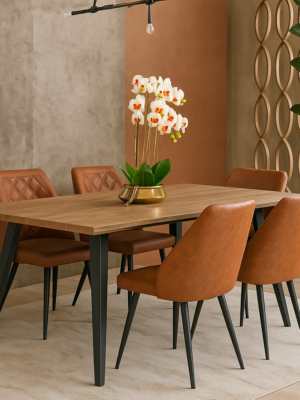 Luca 6 seater dining set
