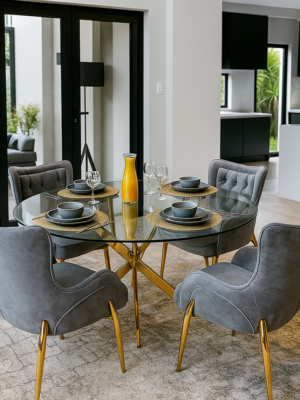 Chowchilla 4 person dining set
