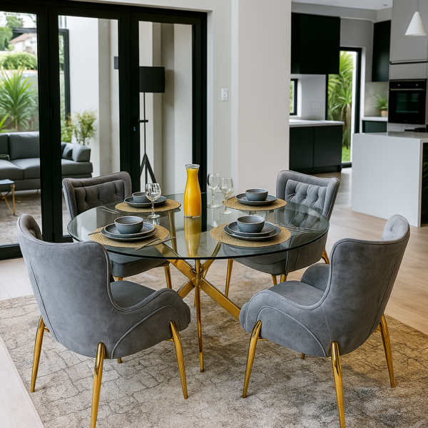Chowchilla 4 person dining set