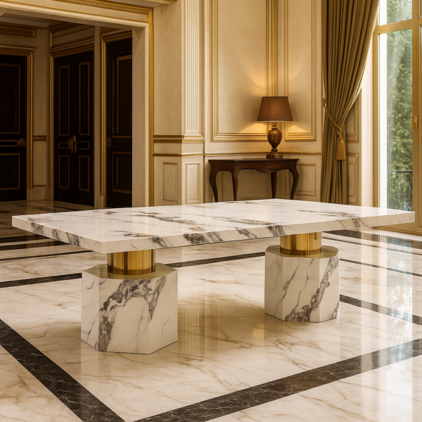 tab 5 Centurion Modern marble dining table