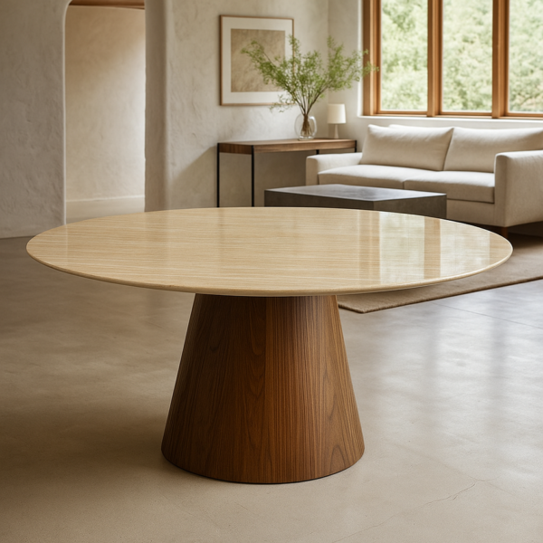 tab 6 Alani Round dining table
