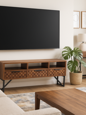 Kael 3-Drawer TV Stand